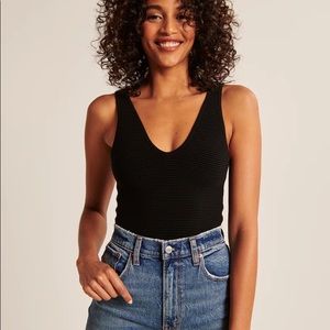 NWT Abercrombie & Fitch Ribbed Bodysuit